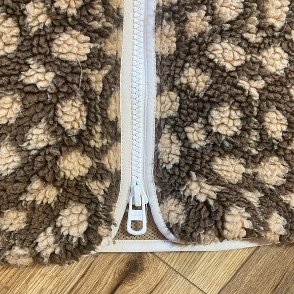 Coach Signature Sherpa Full Zip Jacket - Picture 6 of 11